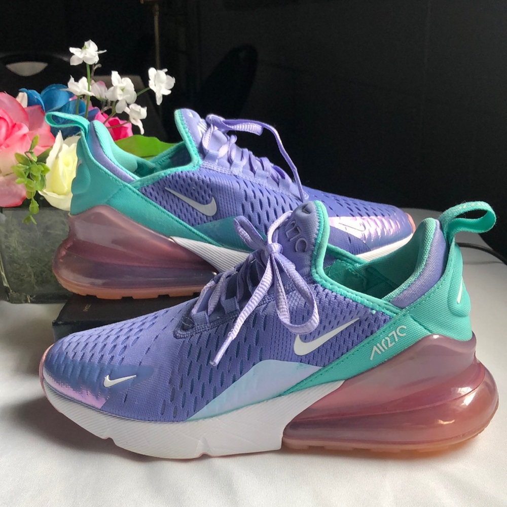 Purple Nike air max 270s RARE COLOR